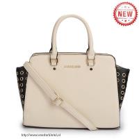 michael kors selma top-zip grommet groot wit boekentassen Winkel Den Haag rzk7i717